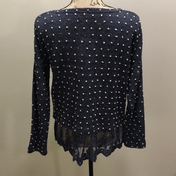 {Altar’d State} All Over Town Swiss Dot Sweater - Picture 3 of 5
